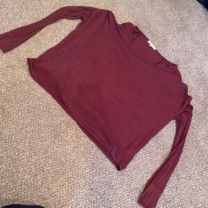 GUC Grace and lace Size small slub long sleeve shirt